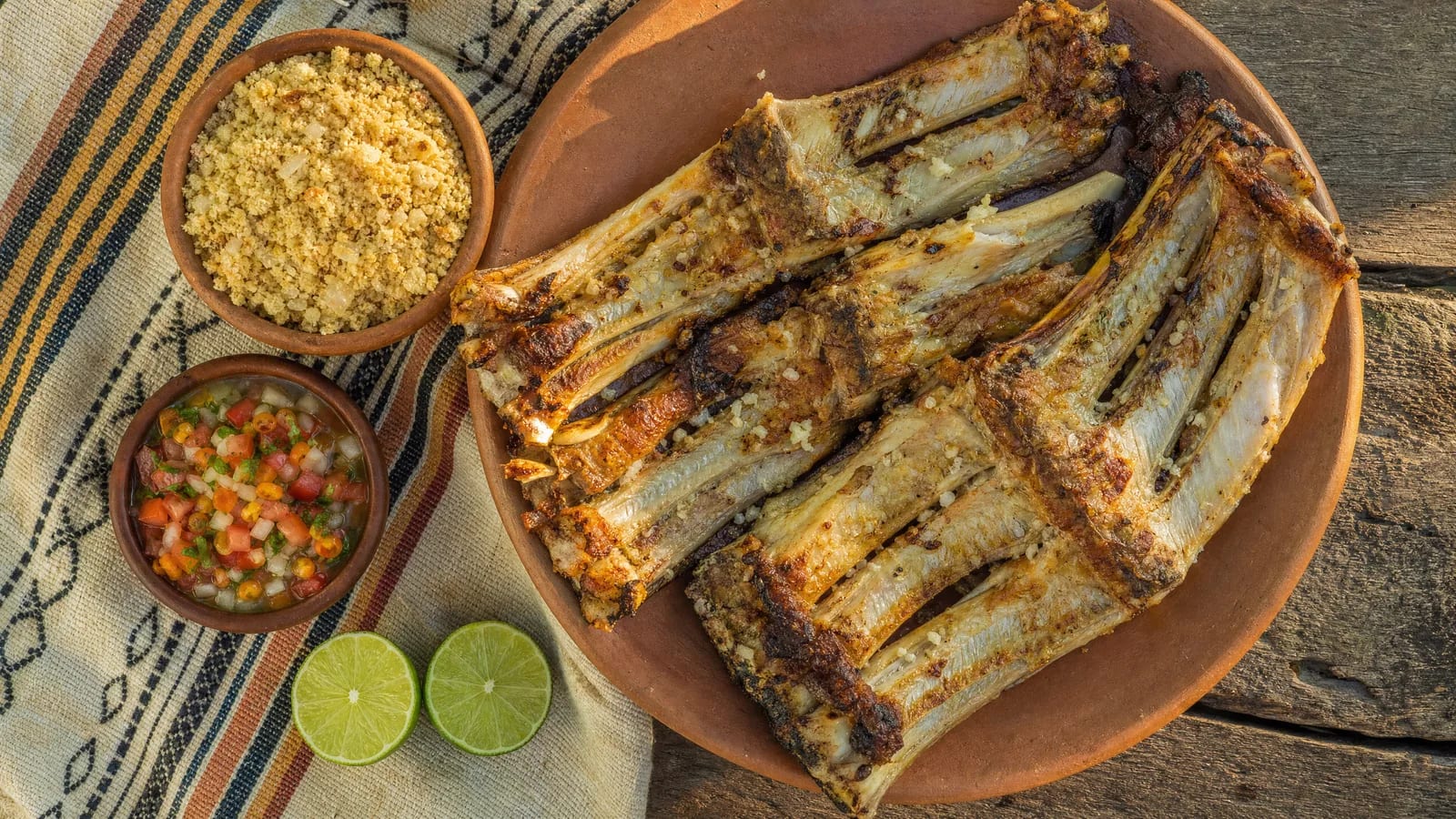 Costela de Tambaqui na Brasa roraimense